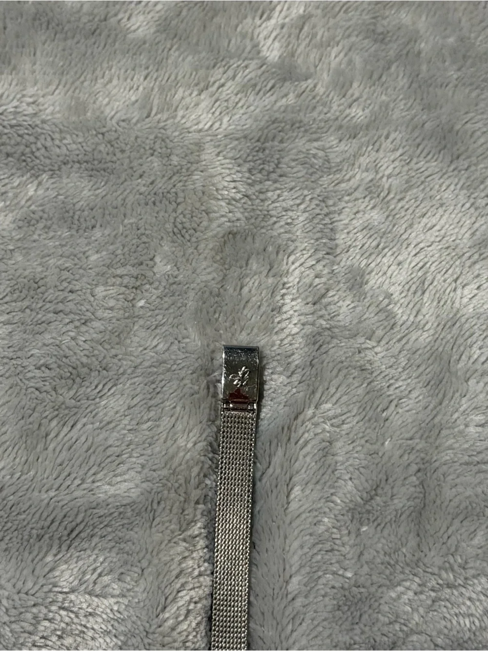 Sarah Coventry Two-Tone Crystal Mesh Bracelet Watch